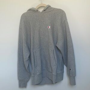 Gray champion hoodie